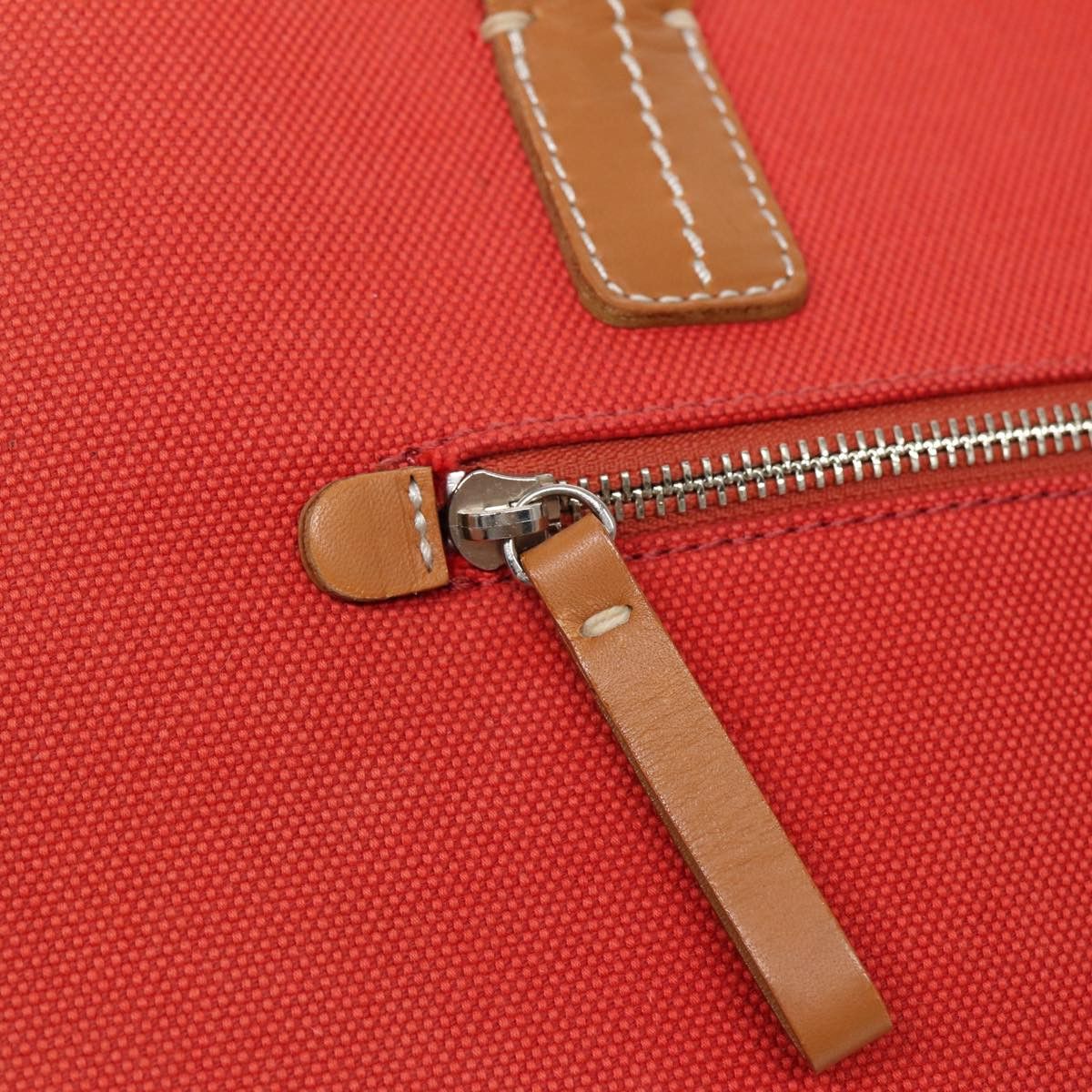 Burberry Orange Canvas Handbag (Pre-Owned) Size ONE SIZE - 10 Thumbnail