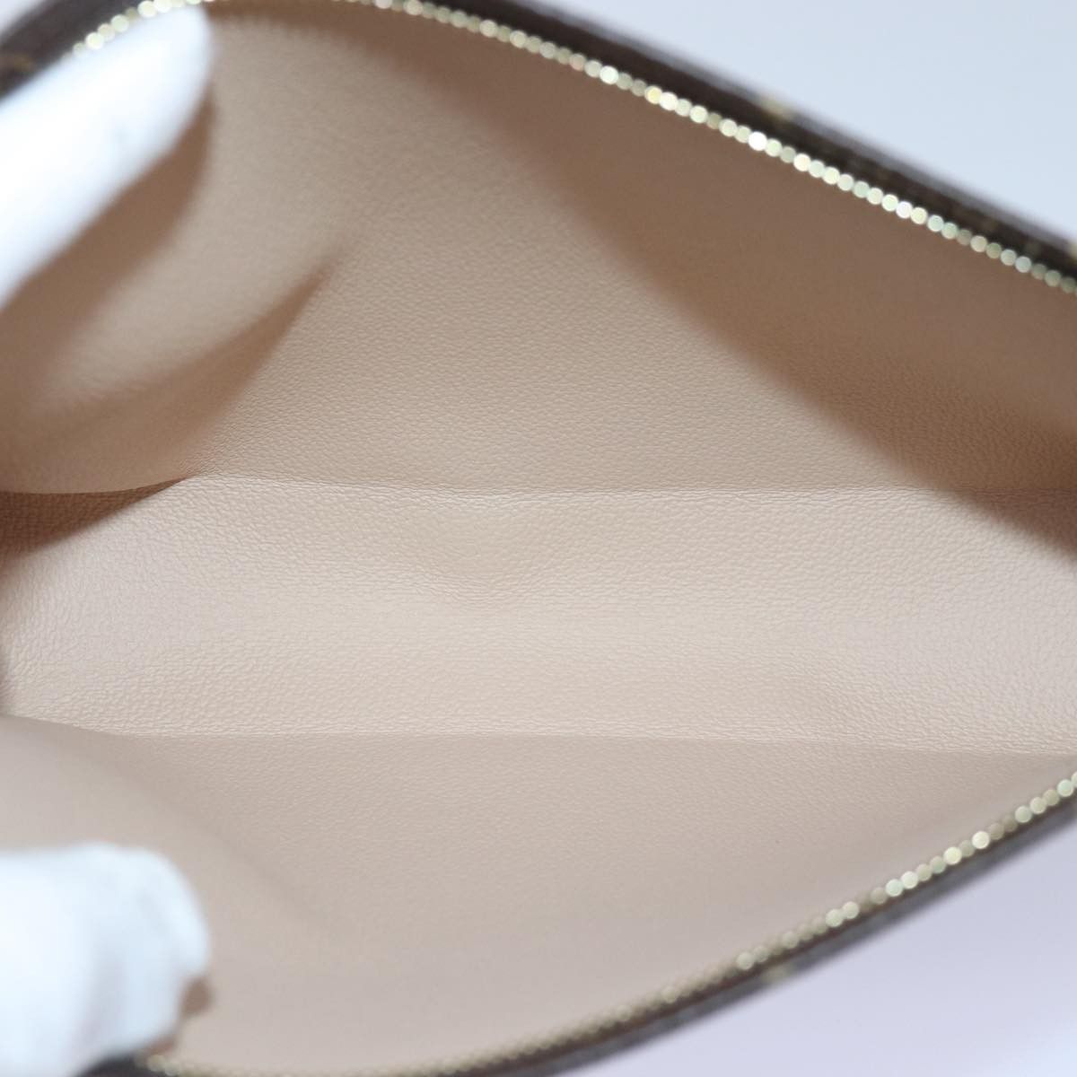 Louis Vuitton Poche Toilette Brown Canvas Clutch Bag (Pre-Owned) Size ONE SIZE - 10 Thumbnail