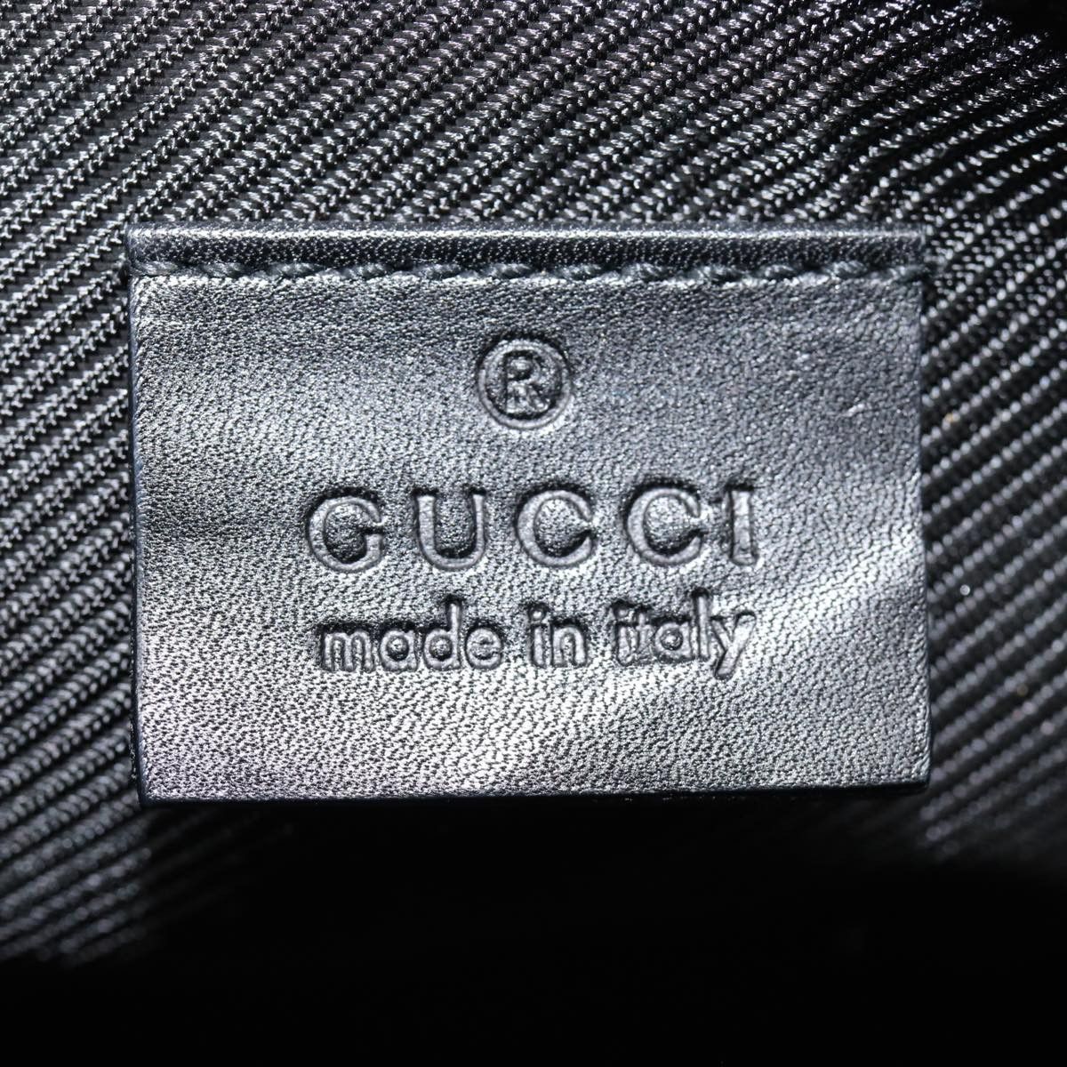 Gucci Gg Canvas Black Canvas Clutch Bag (Pre-Owned) Size ONE SIZE - 13 Thumbnail