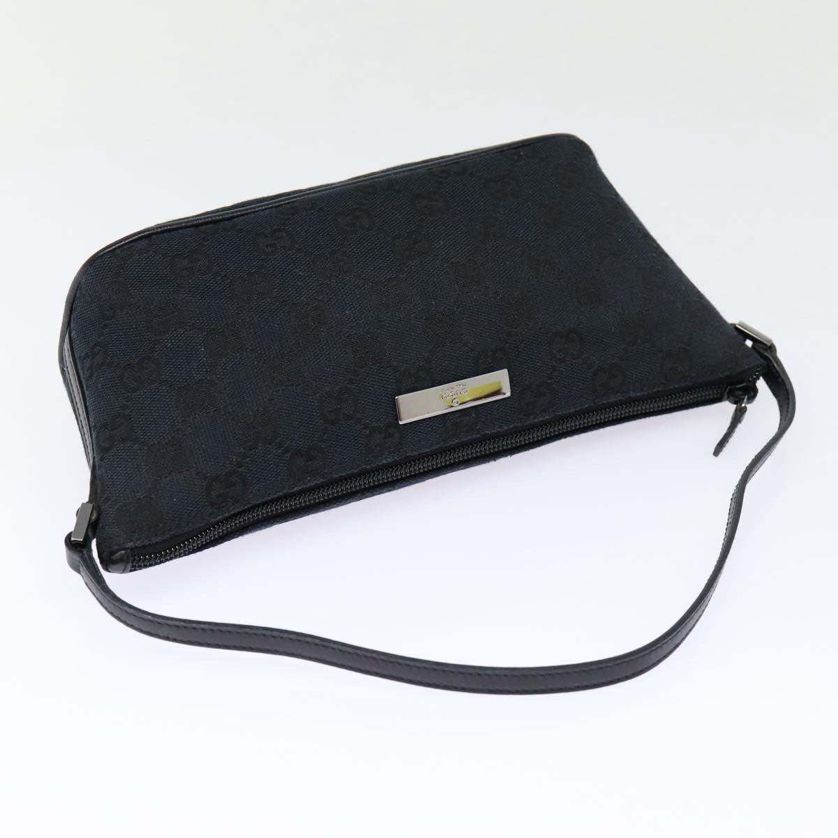 Gucci Gg Canvas Black Canvas Clutch Bag (Pre-Owned) Size ONE SIZE - 15 Thumbnail