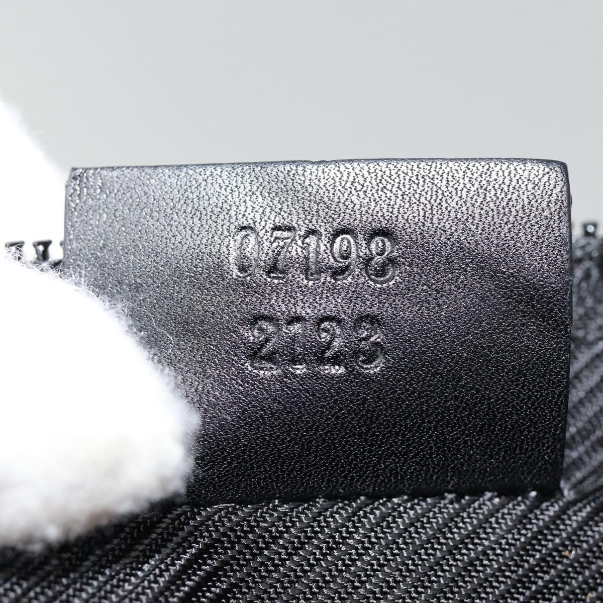 Gucci Gg Canvas Black Canvas Clutch Bag (Pre-Owned) Size ONE SIZE - 12 Thumbnail