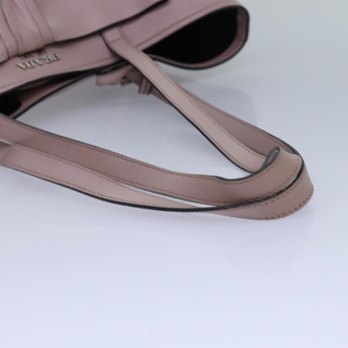 Prada Ribbon Pink Leather Tote Bag (Pre-Owned) Size ONE SIZE - 5 Thumbnail