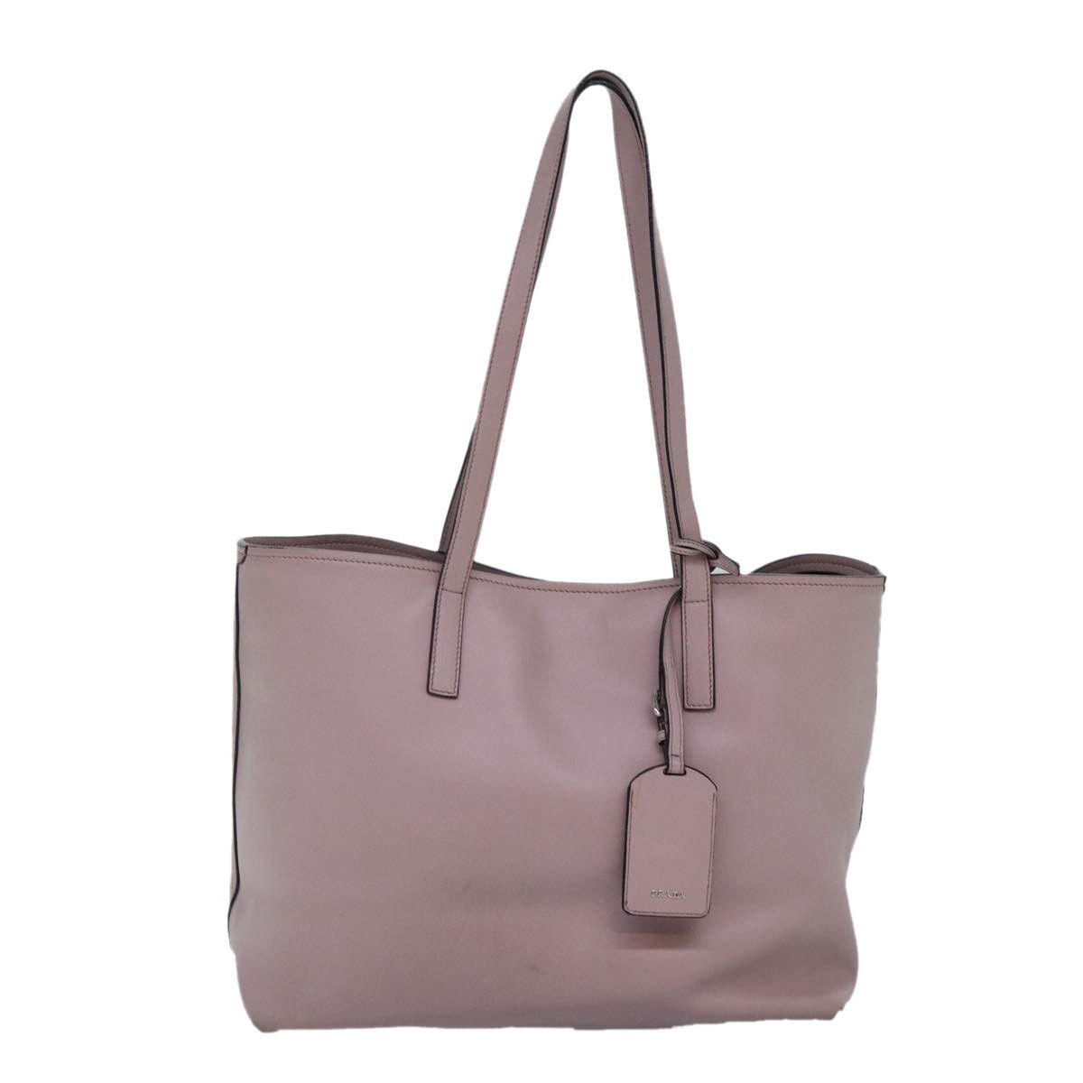 Prada Ribbon Pink Leather Tote Bag (Pre-Owned) Size ONE SIZE - 2 Thumbnail