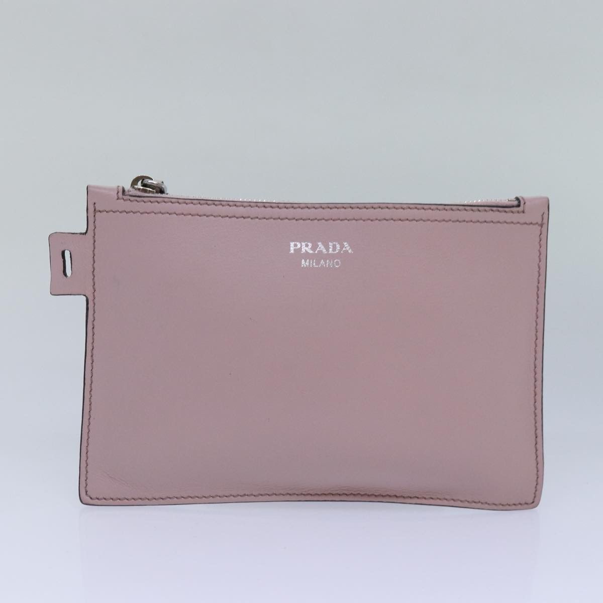 Prada Ribbon Pink Leather Tote Bag (Pre-Owned) Size ONE SIZE - 15 Thumbnail