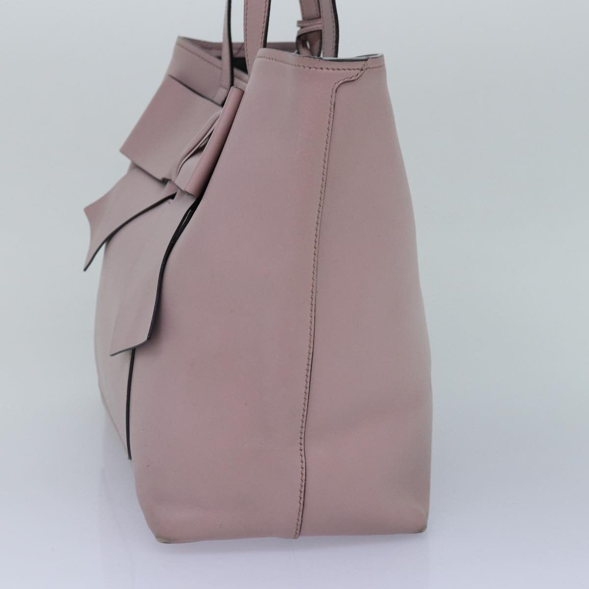 Prada Ribbon Pink Leather Tote Bag (Pre-Owned) Size ONE SIZE - 4 Thumbnail
