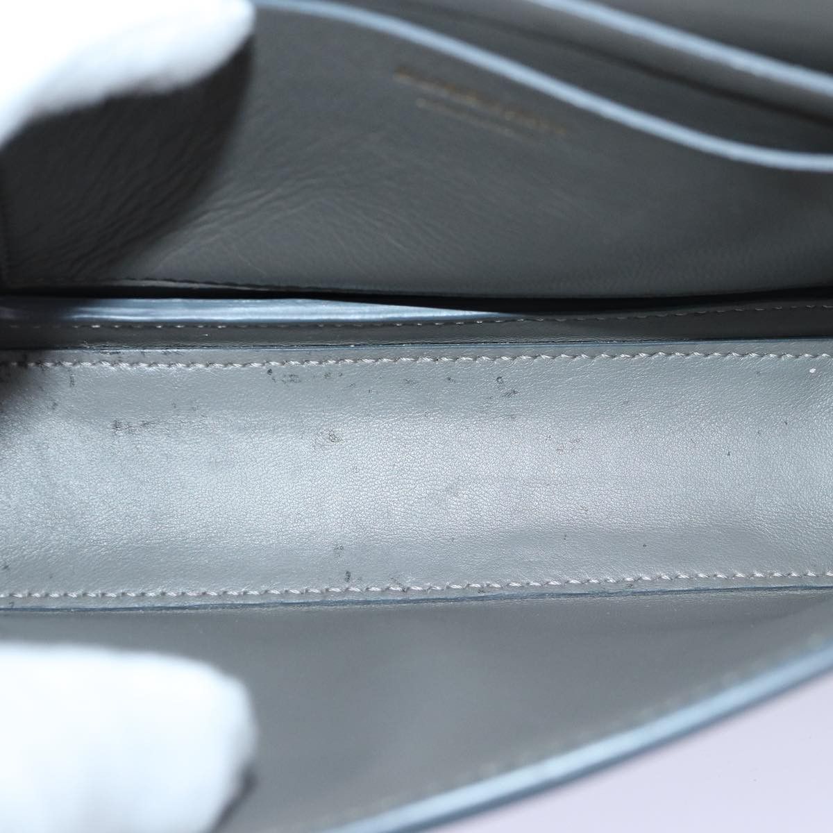 Burberry Grey Patent Leather Shoulder Bag (Pre-Owned) Size ONE SIZE - 10 Thumbnail