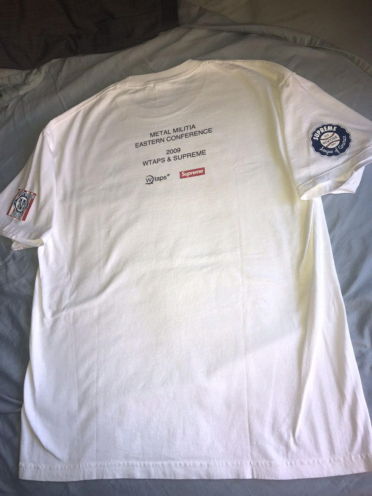 Supreme FW09 Supreme x Wtaps Militia Tee | Grailed