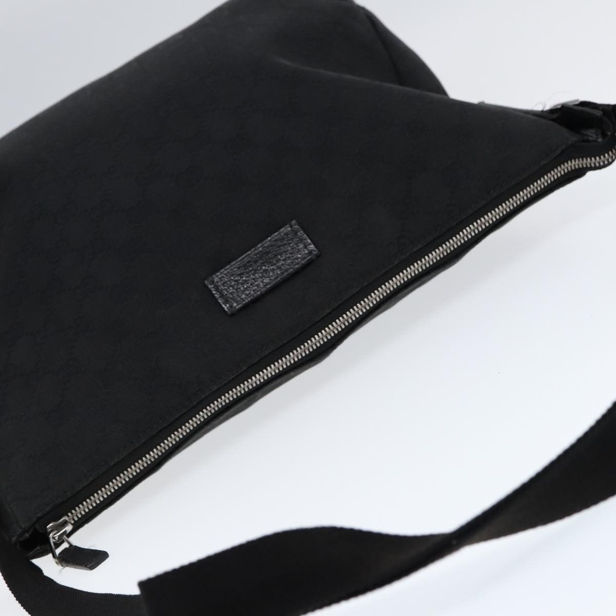 Gucci Gg Canvas Black Canvas Shoulder Bag (Pre-Owned) Size ONE SIZE - 10 Thumbnail