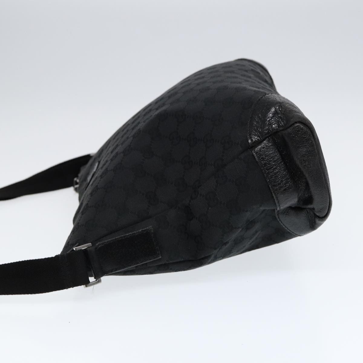 Gucci Gg Canvas Black Canvas Shoulder Bag (Pre-Owned) Size ONE SIZE - 4 Thumbnail