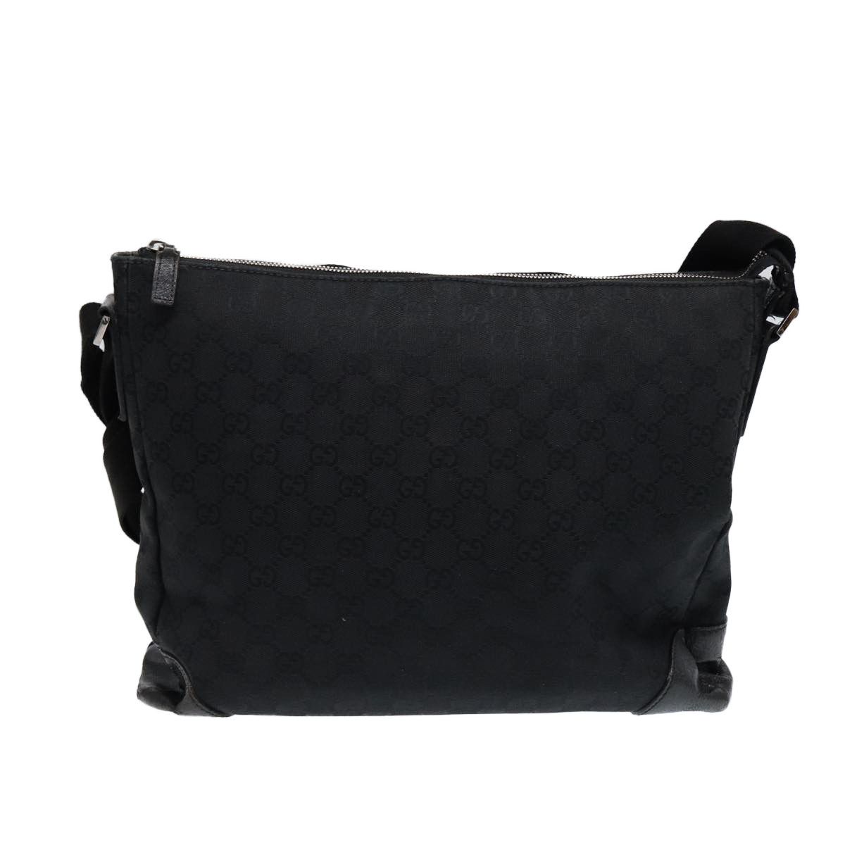 Gucci Gg Canvas Black Canvas Shoulder Bag (Pre-Owned) Size ONE SIZE - 2 Thumbnail