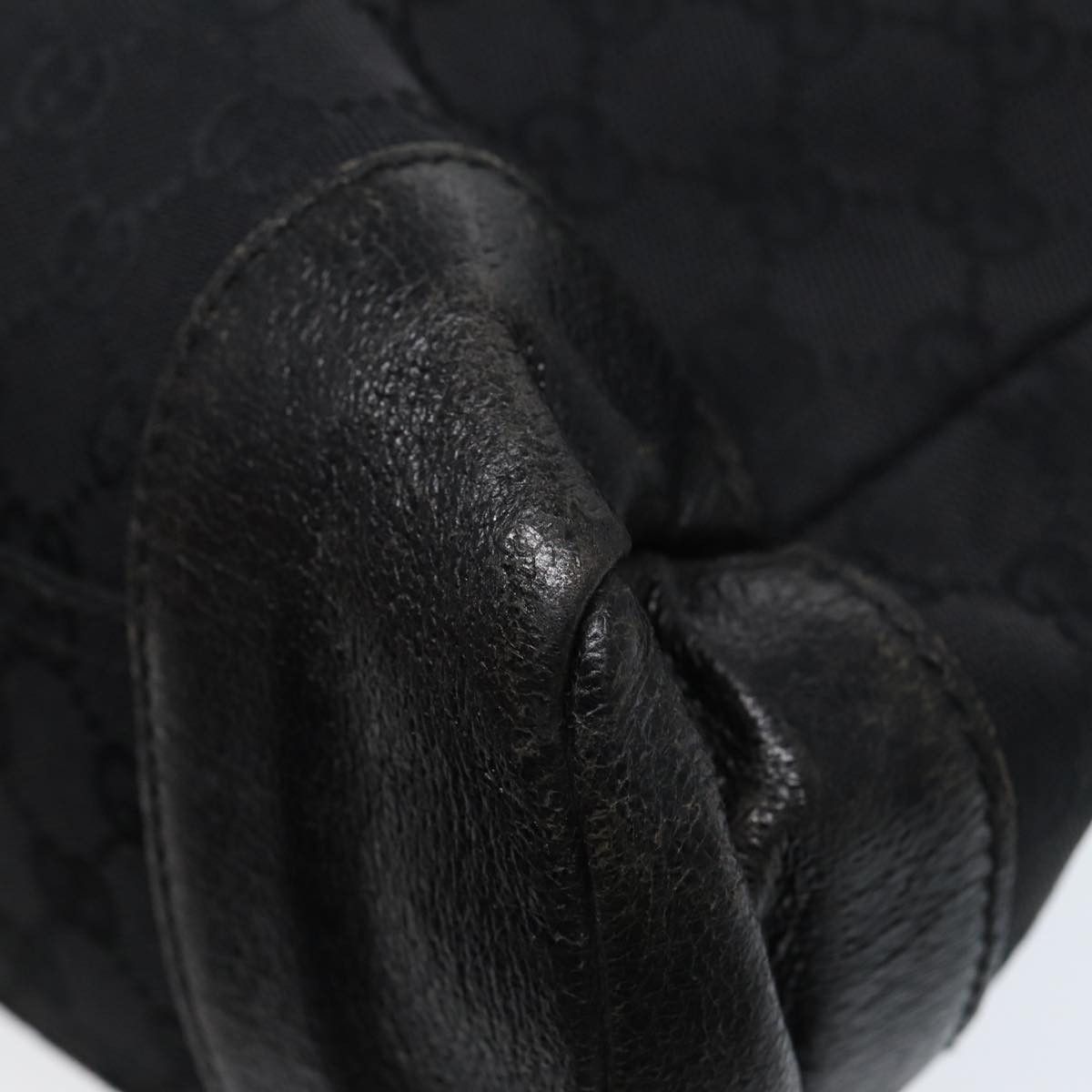 Gucci Gg Canvas Black Canvas Shoulder Bag (Pre-Owned) Size ONE SIZE - 8 Thumbnail