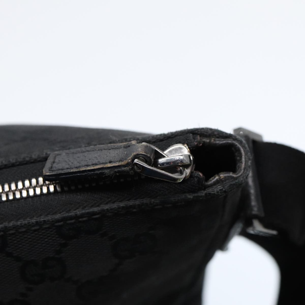 Gucci Gg Canvas Black Canvas Shoulder Bag (Pre-Owned) Size ONE SIZE - 11 Thumbnail
