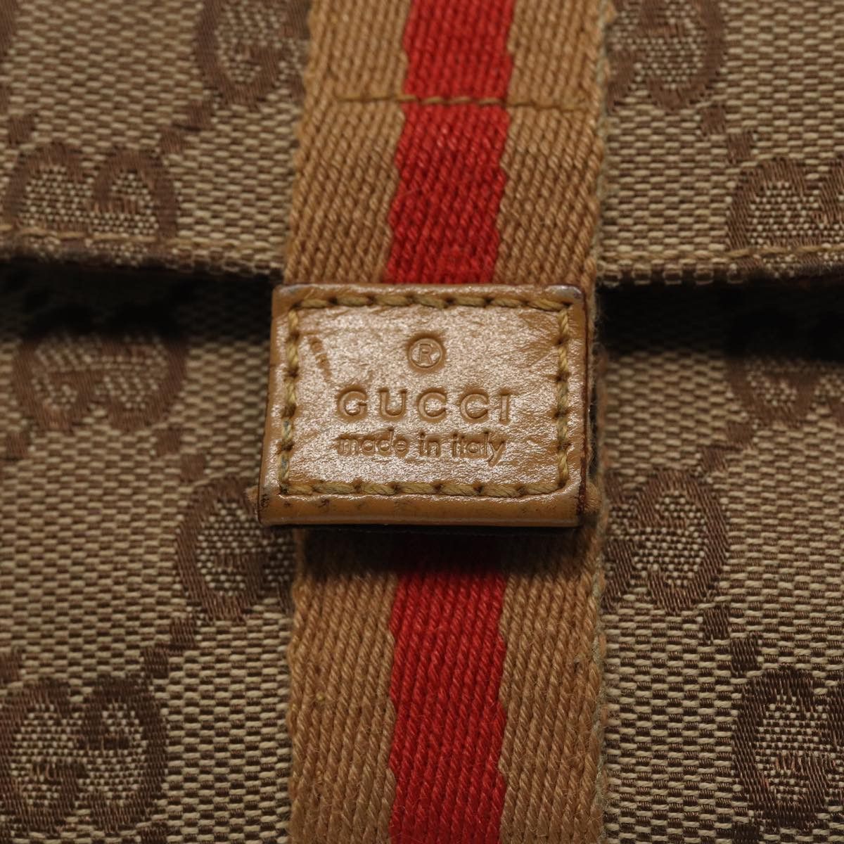 Gucci Gg Canvas Beige Canvas Clutch Bag (Pre-Owned) Size ONE SIZE - 11 Thumbnail