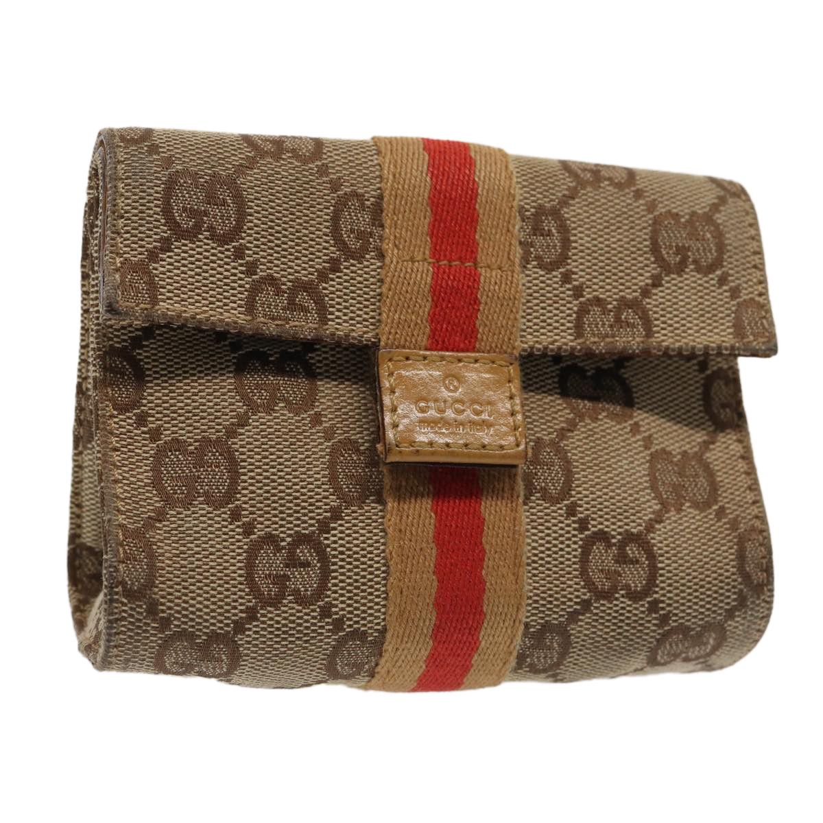 Gucci Gg Canvas Beige Canvas Clutch Bag (Pre-Owned) Size ONE SIZE - 14 Thumbnail
