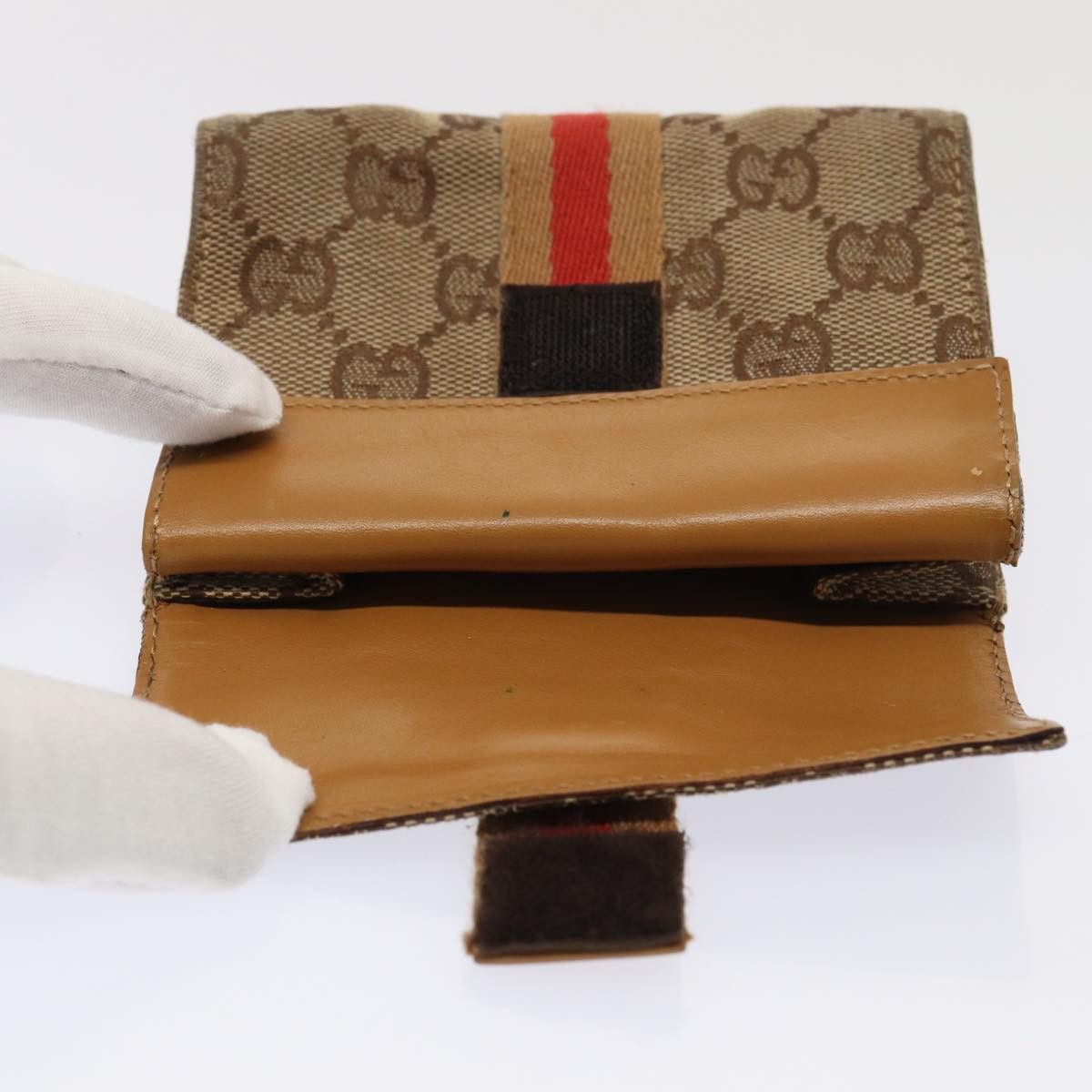 Gucci Gg Canvas Beige Canvas Clutch Bag (Pre-Owned) Size ONE SIZE - 15 Thumbnail