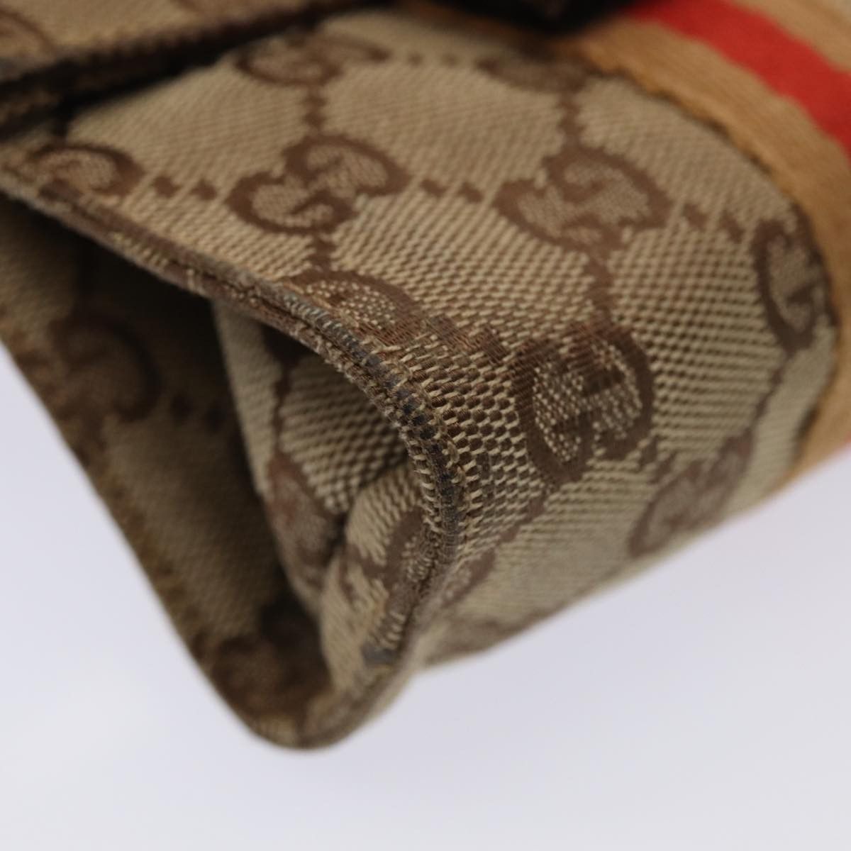 Gucci Gg Canvas Beige Canvas Clutch Bag (Pre-Owned) Size ONE SIZE - 5 Thumbnail