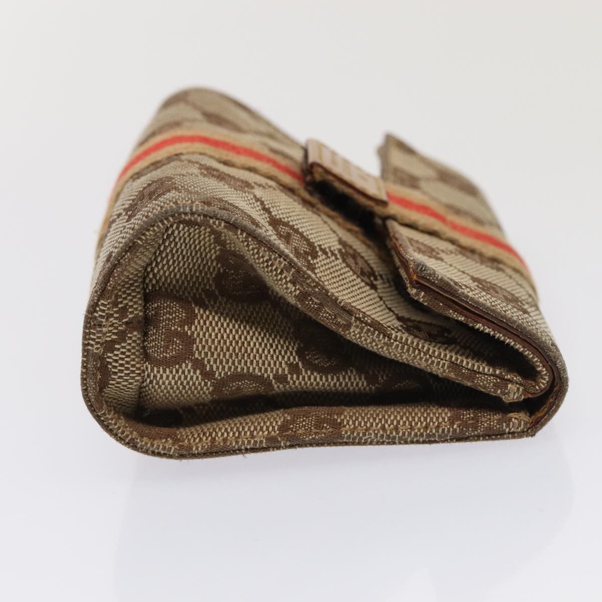 Gucci Gg Canvas Beige Canvas Clutch Bag (Pre-Owned) Size ONE SIZE - 3 Thumbnail