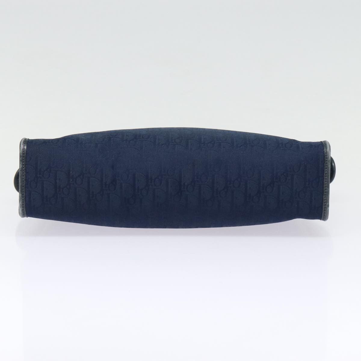 Dior Trotter Navy Canvas Clutch Bag (Pre-Owned) Size ONE SIZE - 4 Thumbnail