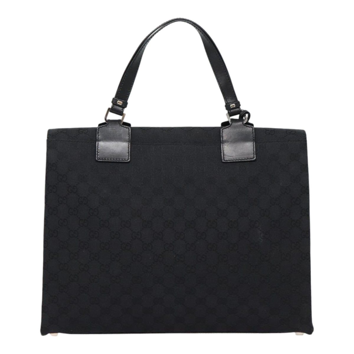 Gucci Gg Canvas Black Canvas Briefcase Bag (Pre-Owned) Size ONE SIZE - 2 Thumbnail