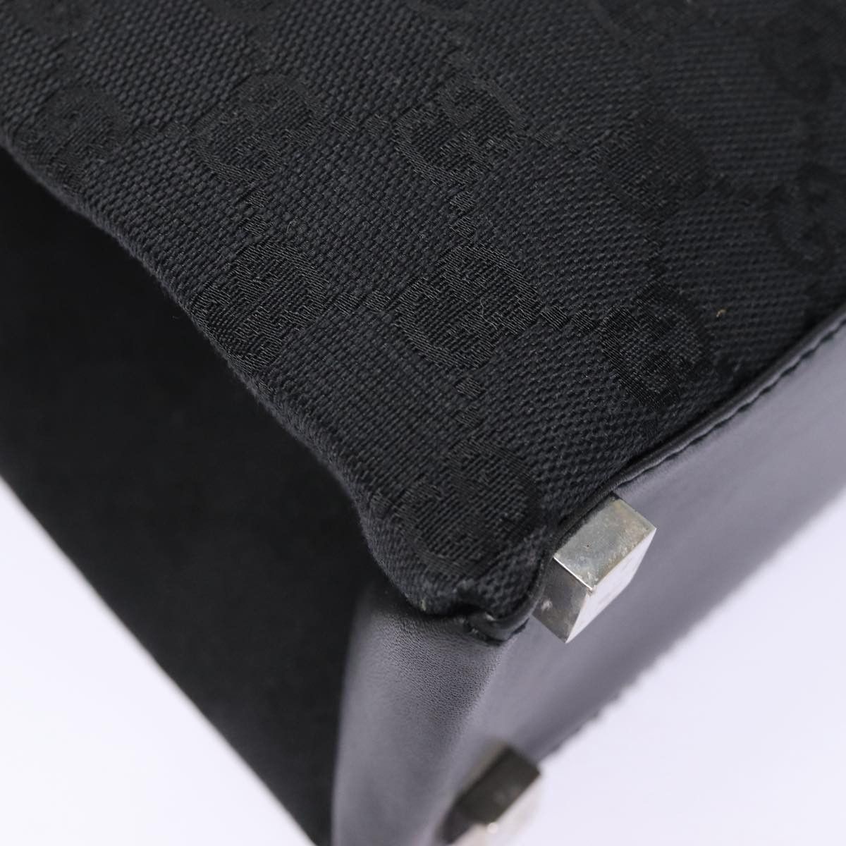 Gucci Gg Canvas Black Canvas Briefcase Bag (Pre-Owned) Size ONE SIZE - 8 Thumbnail