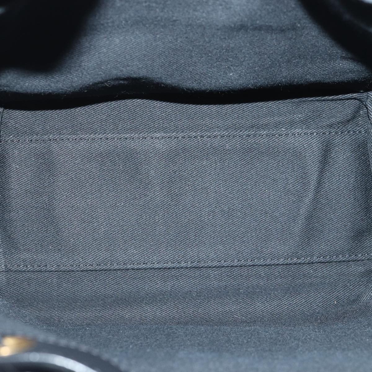 Versace Virtus Black Leather Backpack Bag (Pre-Owned) Size ONE SIZE - 12 Thumbnail