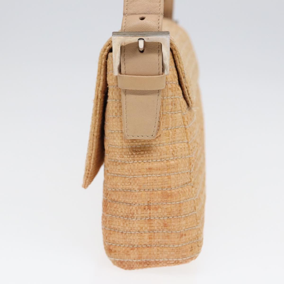Bally Beige Canvas Shoulder Bag (Pre-Owned) Size ONE SIZE - 4 Thumbnail