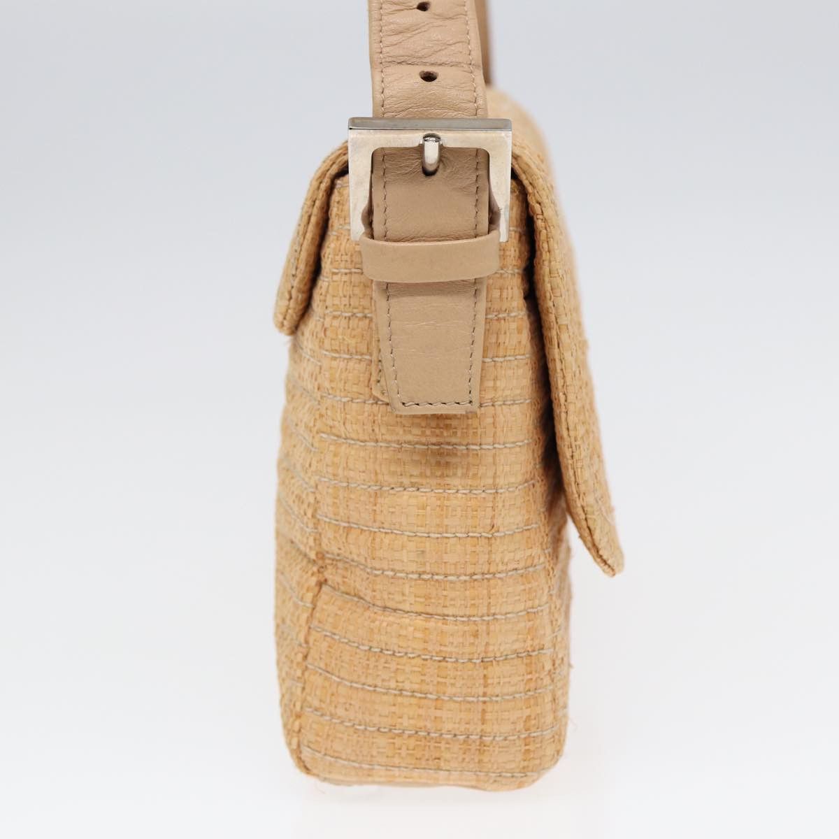 Bally Beige Canvas Shoulder Bag (Pre-Owned) Size ONE SIZE - 3 Thumbnail