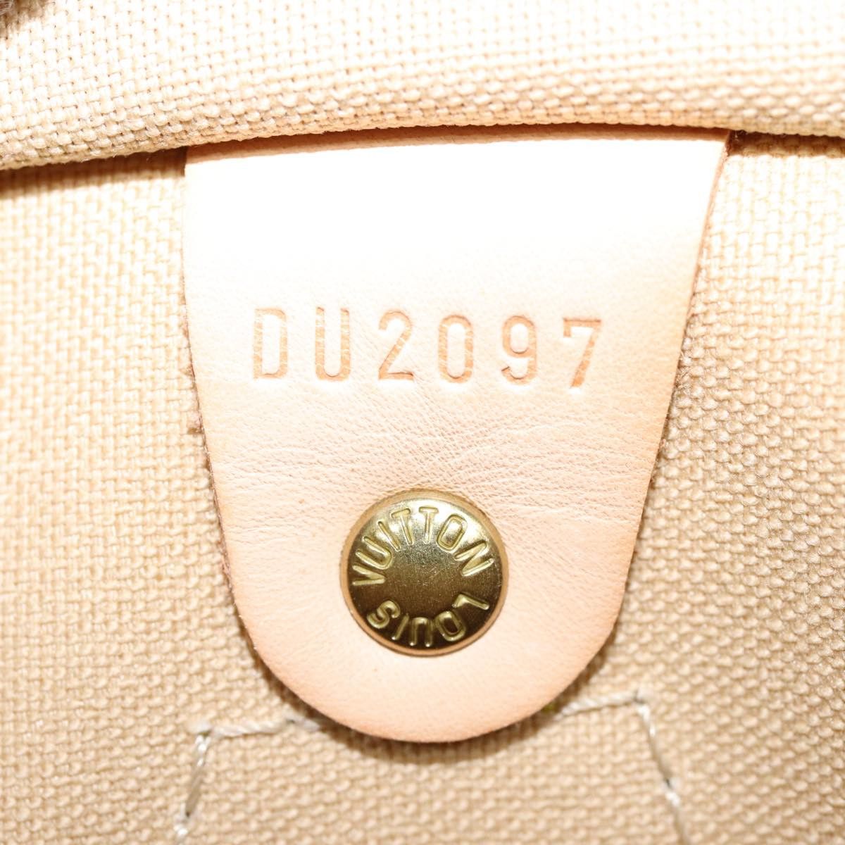 Louis Vuitton Speedy 30 White Canvas Handbag (Pre-Owned) Size ONE SIZE - 8 Thumbnail