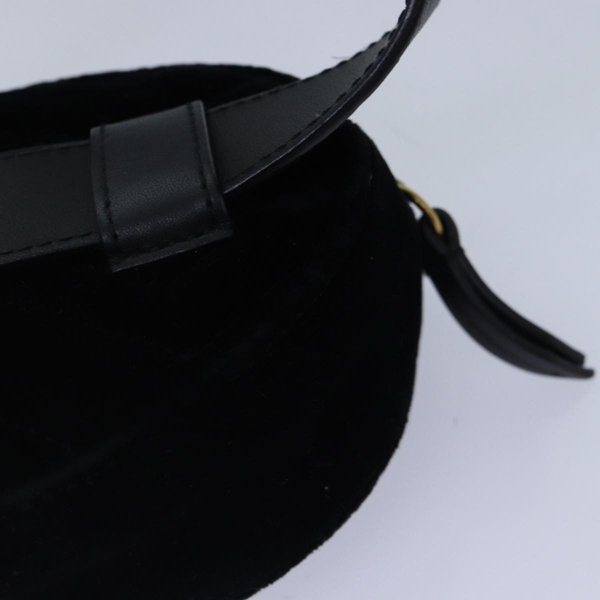 Gucci Gg Marmont Black Velvet Clutch Bag (Pre-Owned) Size ONE SIZE - 9 Thumbnail