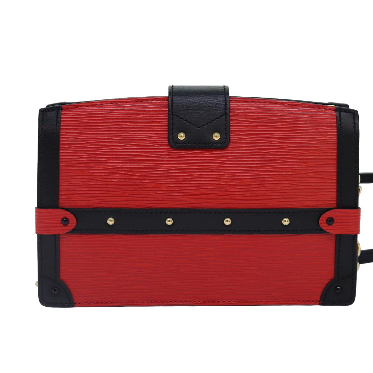 Louis Vuitton Trunk Red Leather Shoulder Bag (Pre-Owned) Size ONE SIZE - 2 Thumbnail