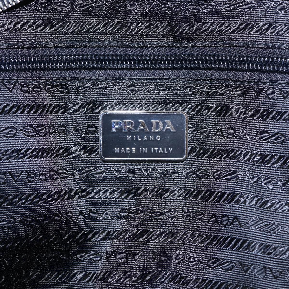 Prada Tessuto Blue Synthetic Tote Bag (Pre-Owned) Size ONE SIZE - 10 Thumbnail