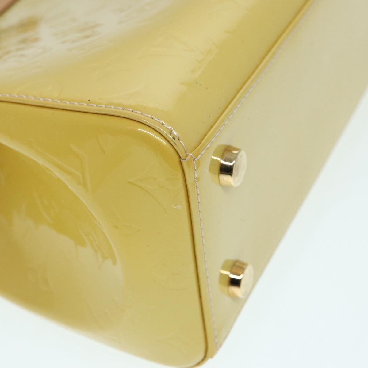Louis Vuitton Brea Yellow Patent Leather Handbag (Pre-Owned) Size ONE SIZE - 6 Thumbnail