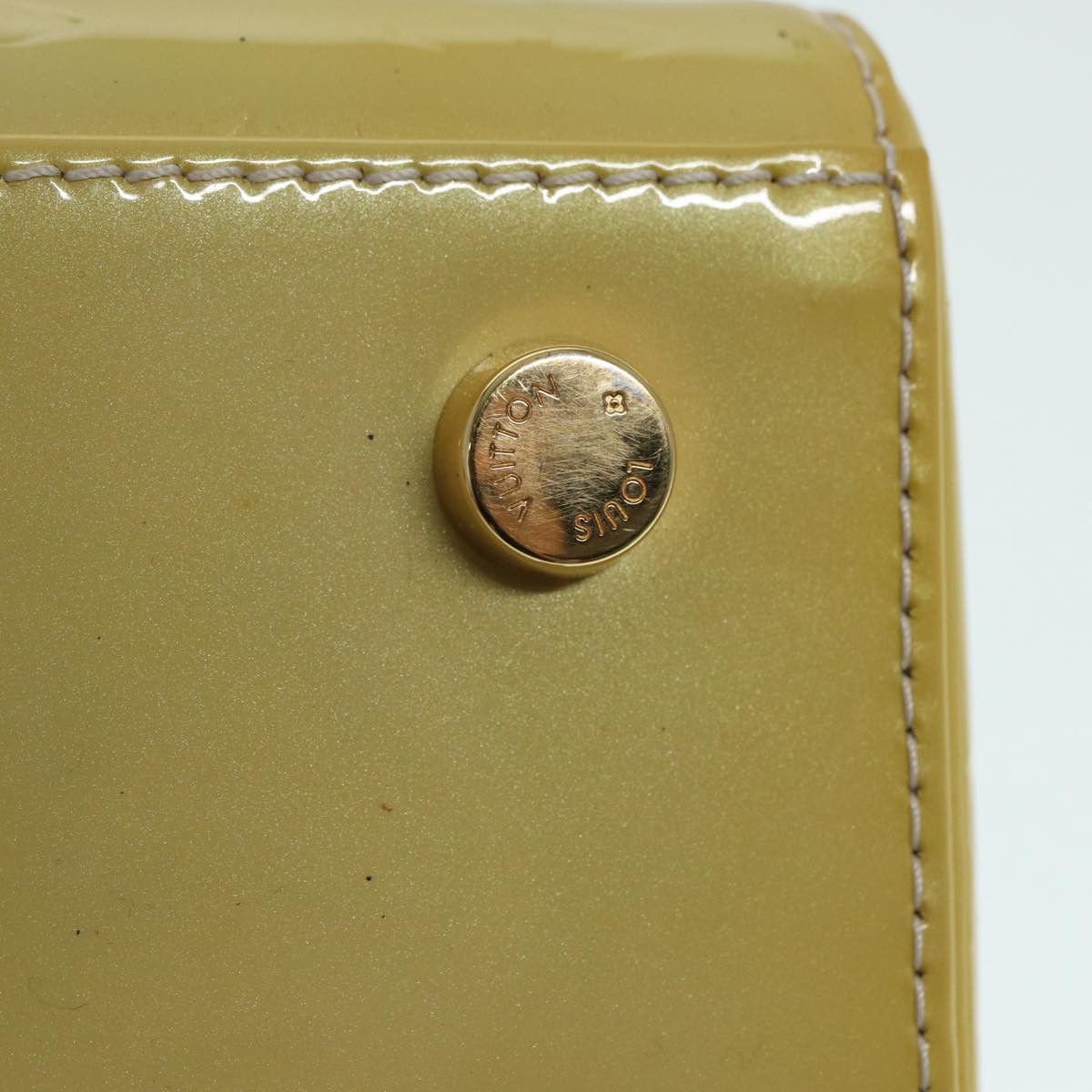 Louis Vuitton Brea Yellow Patent Leather Handbag (Pre-Owned) Size ONE SIZE - 14 Thumbnail