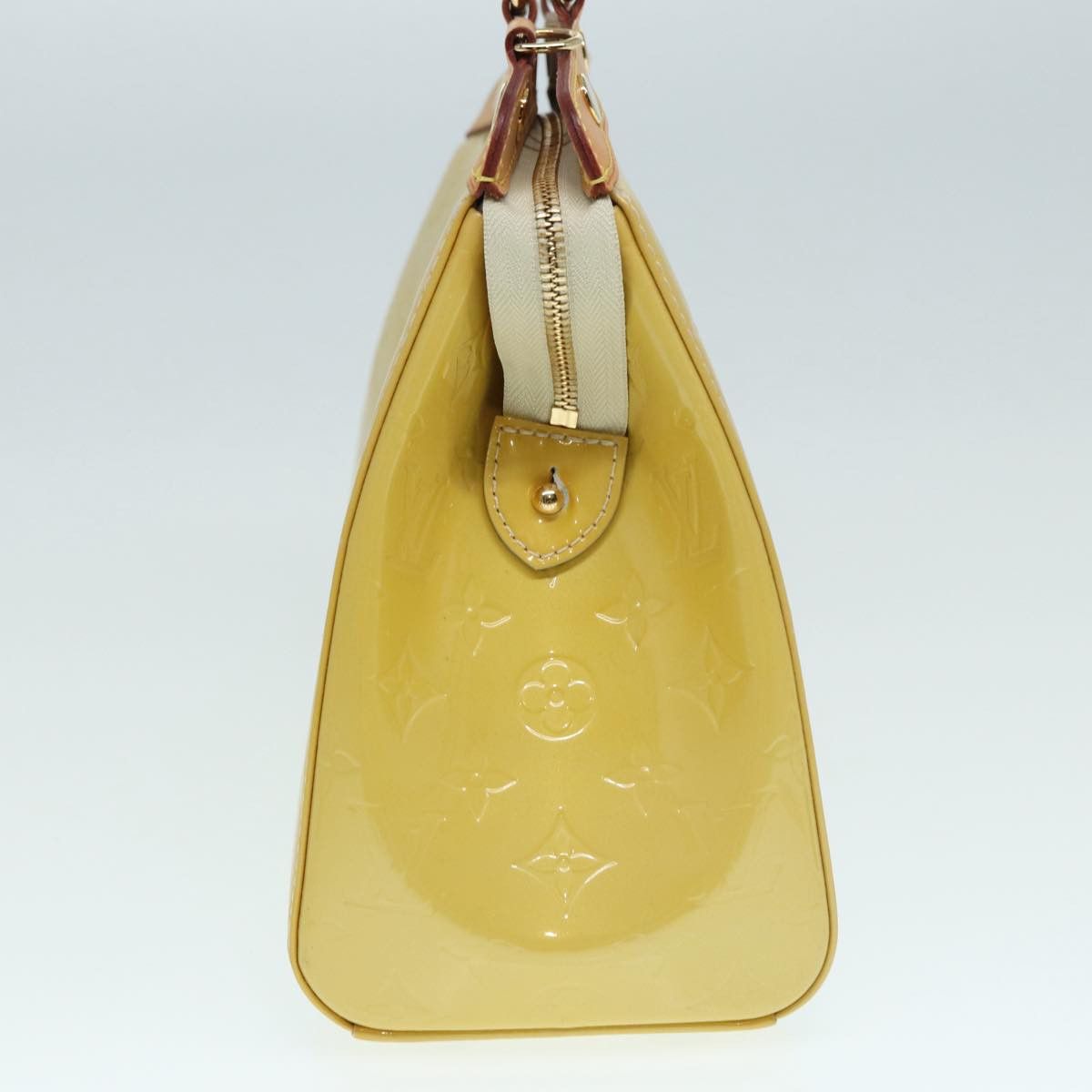 Louis Vuitton Brea Yellow Patent Leather Handbag (Pre-Owned) Size ONE SIZE - 3 Thumbnail