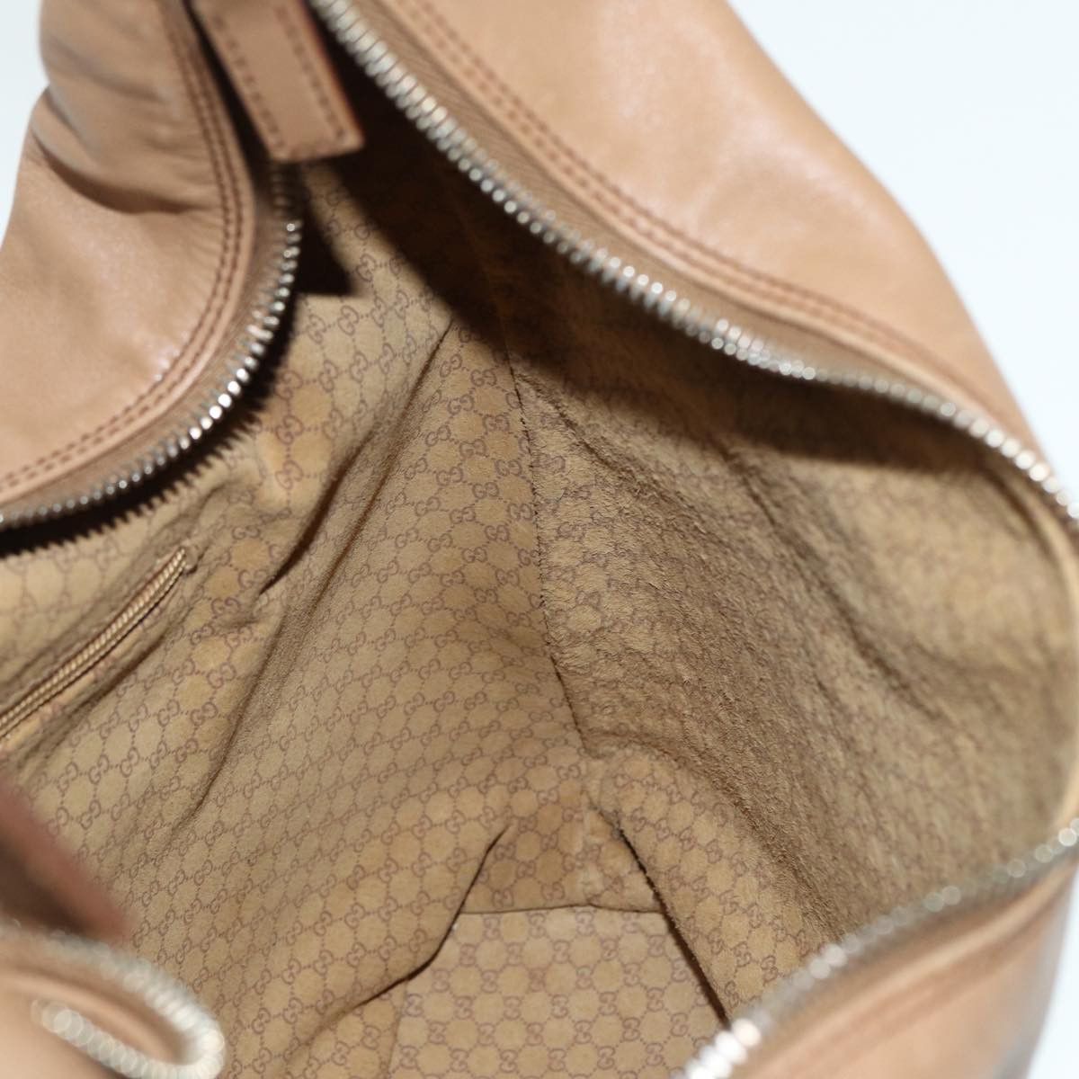 Gucci Hobo Brown Leather Shoulder Bag (Pre-Owned) Size ONE SIZE - 19 Thumbnail
