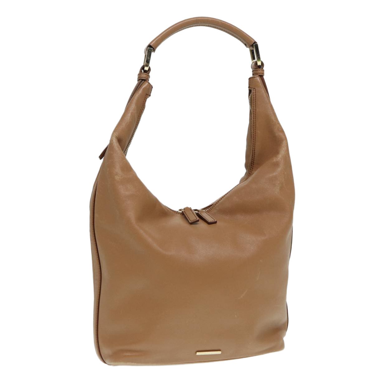 Gucci Hobo Brown Leather Shoulder Bag (Pre-Owned) Size ONE SIZE - 16 Thumbnail