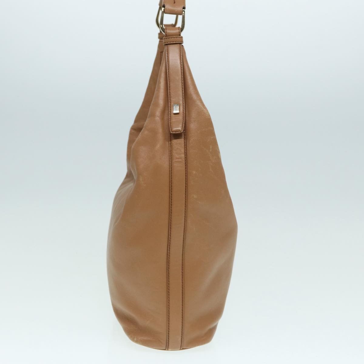 Gucci Hobo Brown Leather Shoulder Bag (Pre-Owned) Size ONE SIZE - 3 Thumbnail