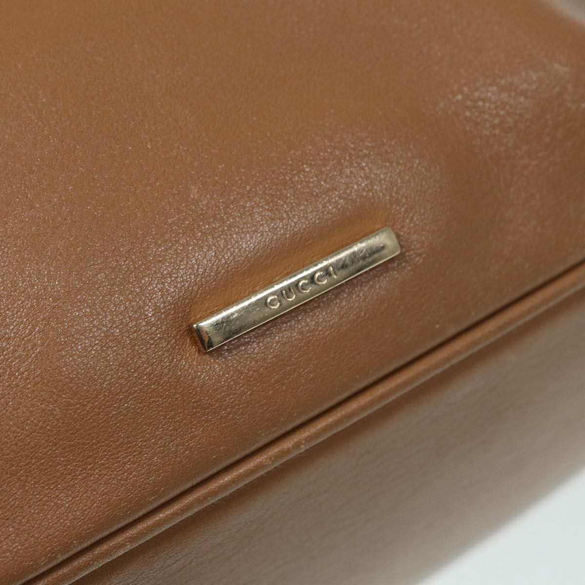Gucci Hobo Brown Leather Shoulder Bag (Pre-Owned) Size ONE SIZE - 9 Thumbnail