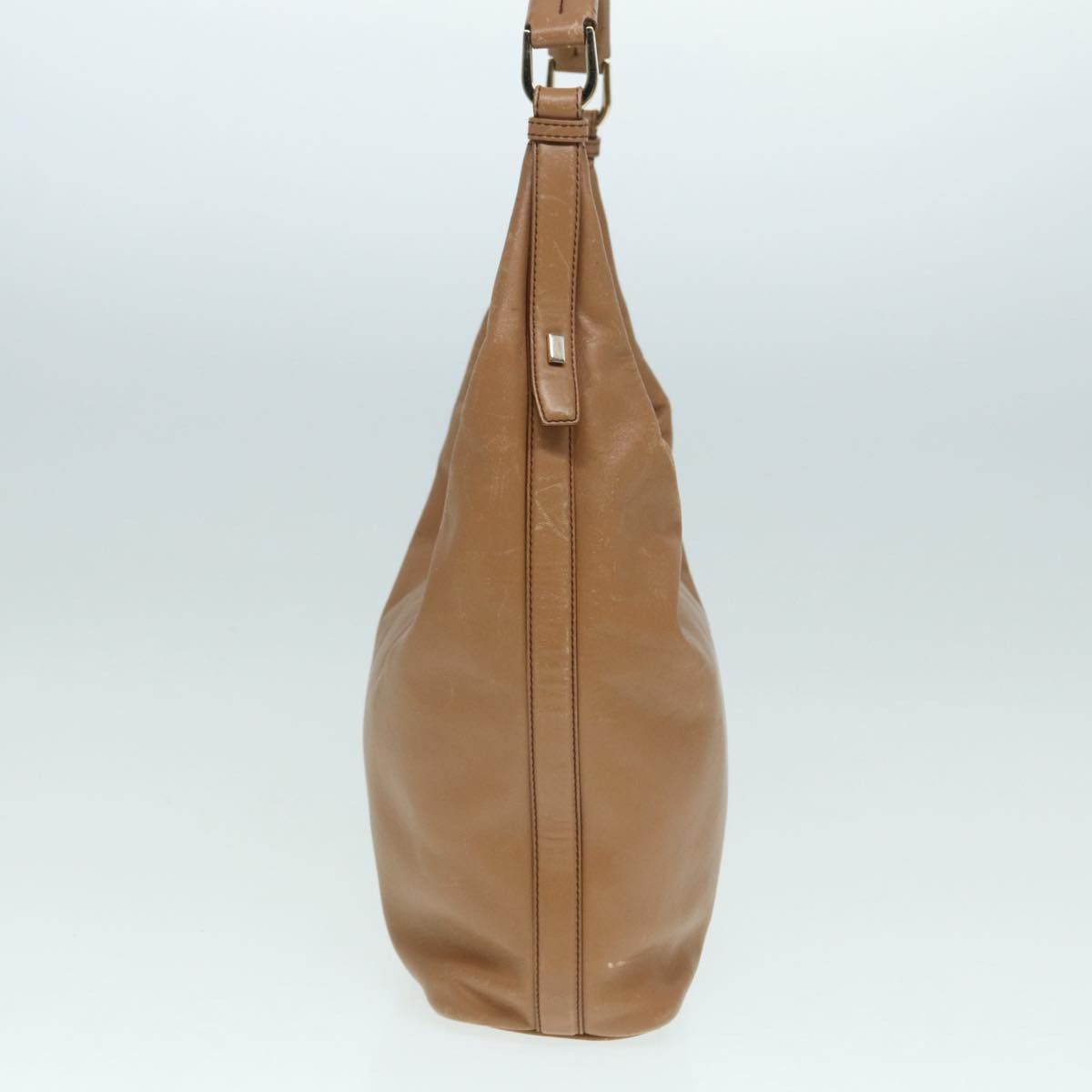 Gucci Hobo Brown Leather Shoulder Bag (Pre-Owned) Size ONE SIZE - 17 Thumbnail