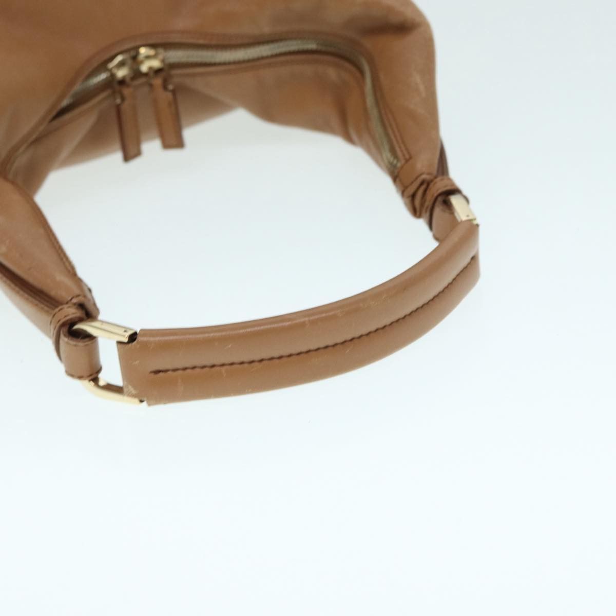 Gucci Hobo Brown Leather Shoulder Bag (Pre-Owned) Size ONE SIZE - 4 Thumbnail