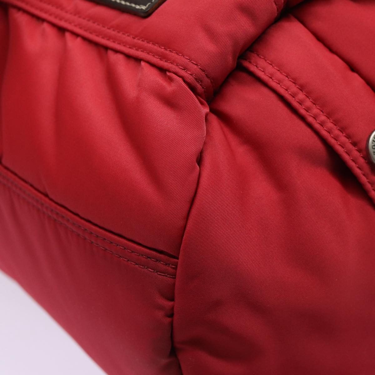 Burberry Red Synthetic Travel Bag (Pre-Owned) Size ONE SIZE - 9 Thumbnail