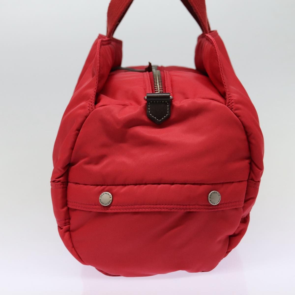 Burberry Red Synthetic Travel Bag (Pre-Owned) Size ONE SIZE - 4 Thumbnail