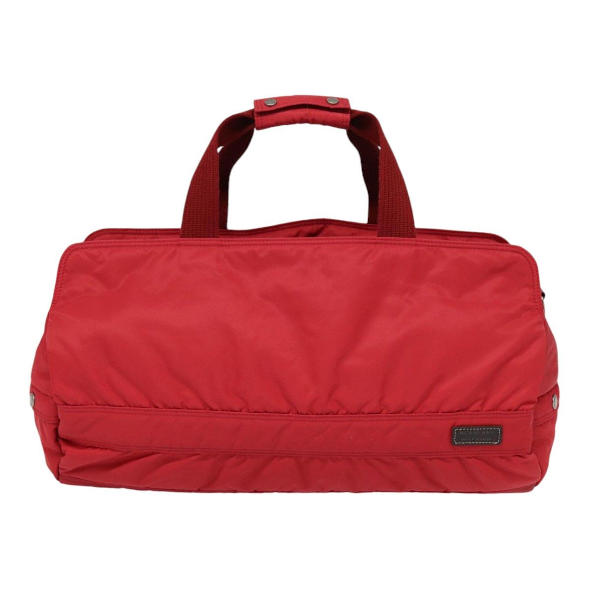 Burberry Red Synthetic Travel Bag (Pre-Owned) Size ONE SIZE - 19 Thumbnail
