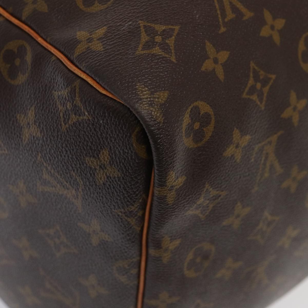 Louis Vuitton Keepall 60 Brown Canvas Travel Bag (Pre-Owned) Size ONE SIZE - 13 Thumbnail