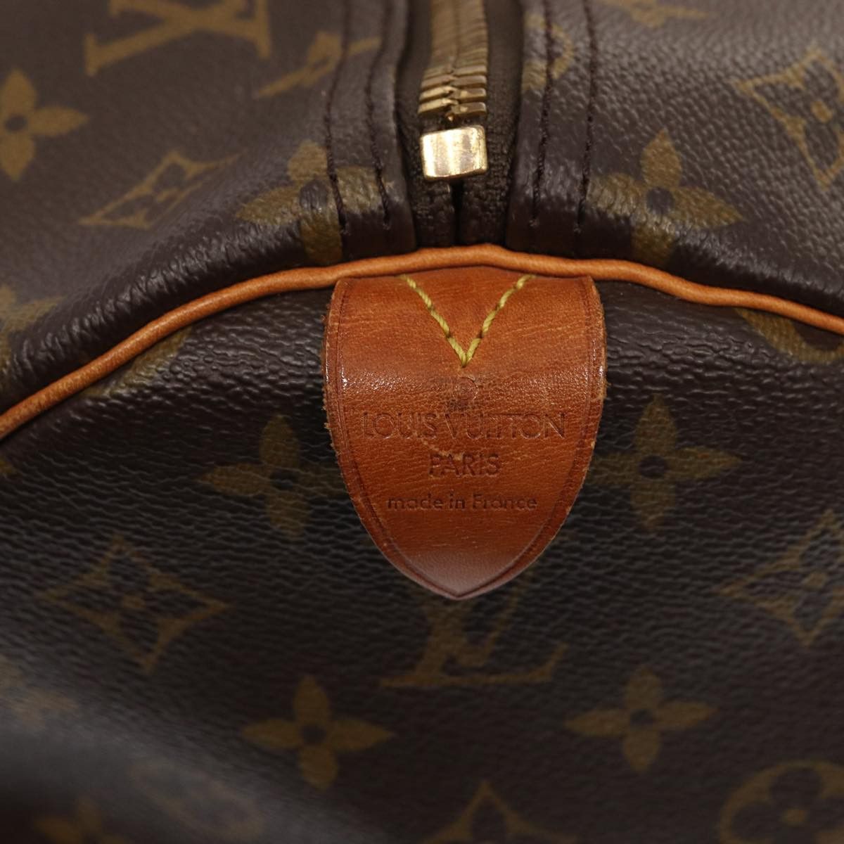 Louis Vuitton Keepall 60 Brown Canvas Travel Bag (Pre-Owned) Size ONE SIZE - 15 Thumbnail