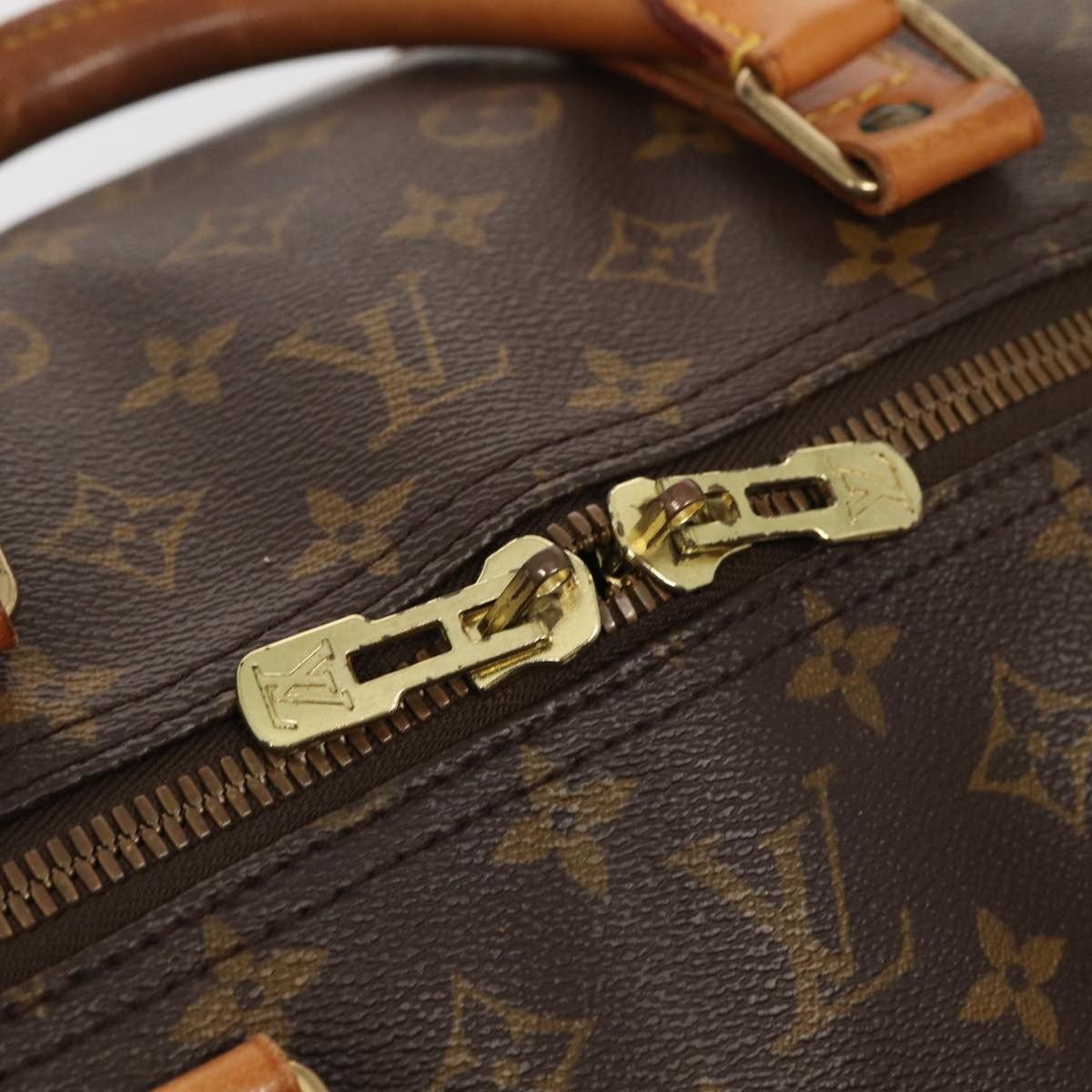 Louis Vuitton Keepall 60 Brown Canvas Travel Bag (Pre-Owned) Size ONE SIZE - 17 Thumbnail