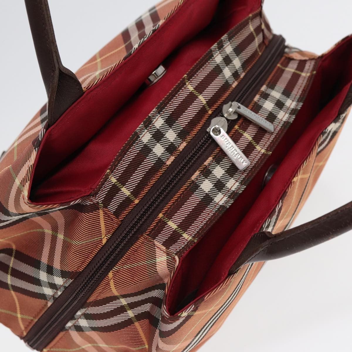 Burberry Nova Check Multicolour Canvas Handbag (Pre-Owned) Size ONE SIZE - 10 Thumbnail