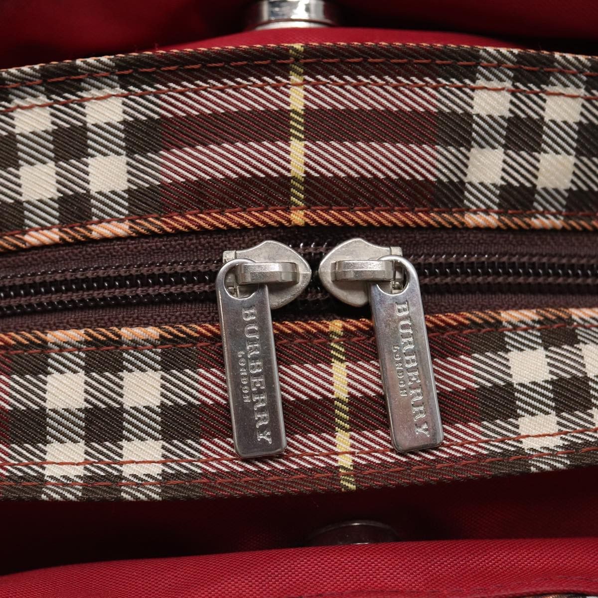 Burberry Nova Check Multicolour Canvas Handbag (Pre-Owned) Size ONE SIZE - 11 Thumbnail