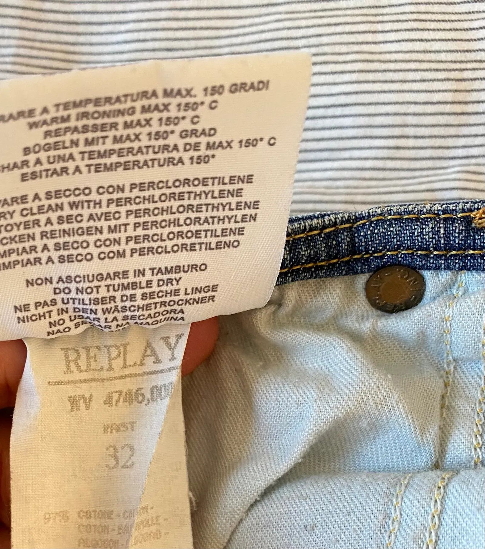 Replay Replay Skirt Size 24" / US 00 / IT 34 - 4 Thumbnail
