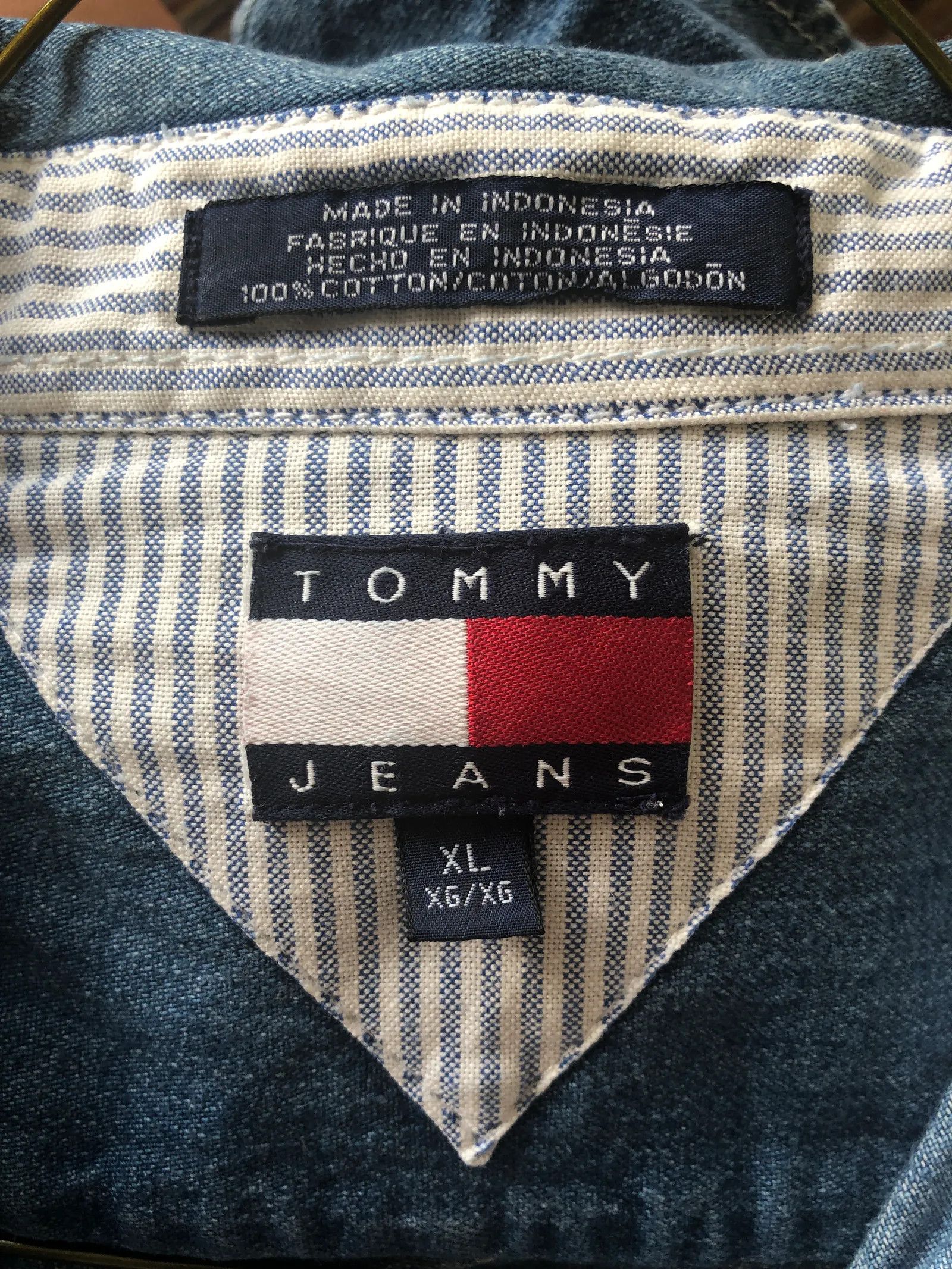 Tommy Jeans Tommy Jeans Shirt Size US XL / EU 56 / 4 - 2 Thumbnail